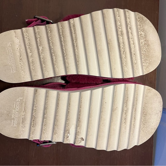 Koolaburra by Ugg Women’s FUZZ'N II Slingback Slide Sandals Pink Size:8 - Picture 6 of 6